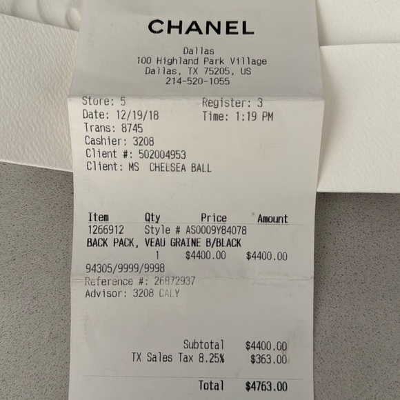 Chanel Caviar Quilted Small CC Day Backpack - Picture 12 of 12